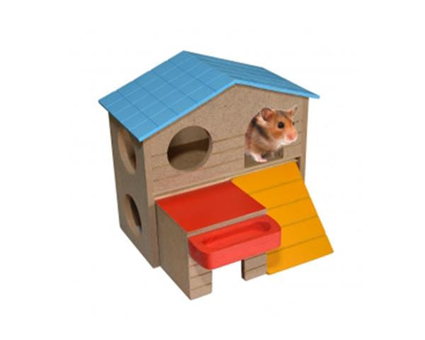 Hračka DUVO+ Domček skladací pre hlodavce VILLA