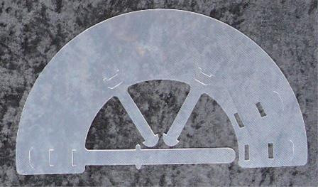 Golier ochranný Classic číry 7,5 cm