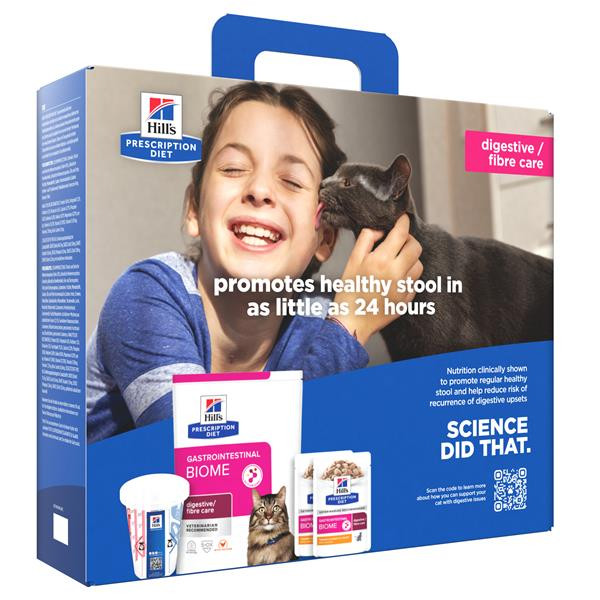 HILLS PD Fe i/d GASTROINTESTINAL BIOME Starter Kit 300 g + 2 x 85 g