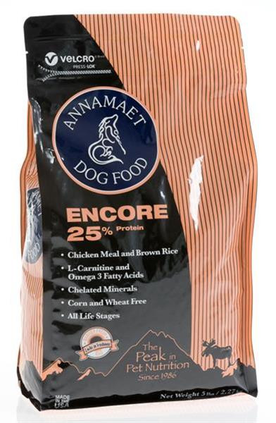 Annamaet dog Encore 25% protein 2,27 kg