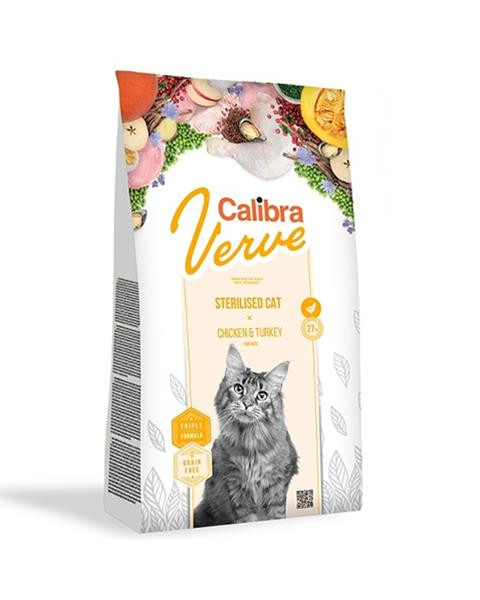 Calibra Cat Verve GF Sterilised Chicken&Turkey 3,5 kg