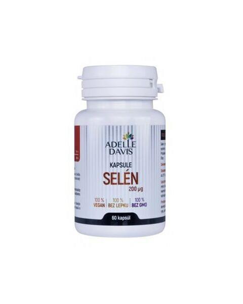 Selén cps. 60 x 200 mcg Adelle Davis