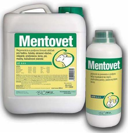 Mentovet sol. 1 000 ml