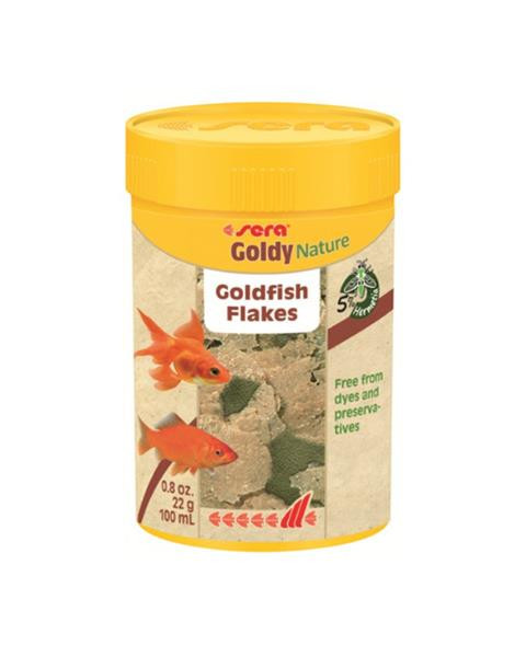 Sera Goldy Nature krmivo pre menšie studenovodné ryby 100 ml