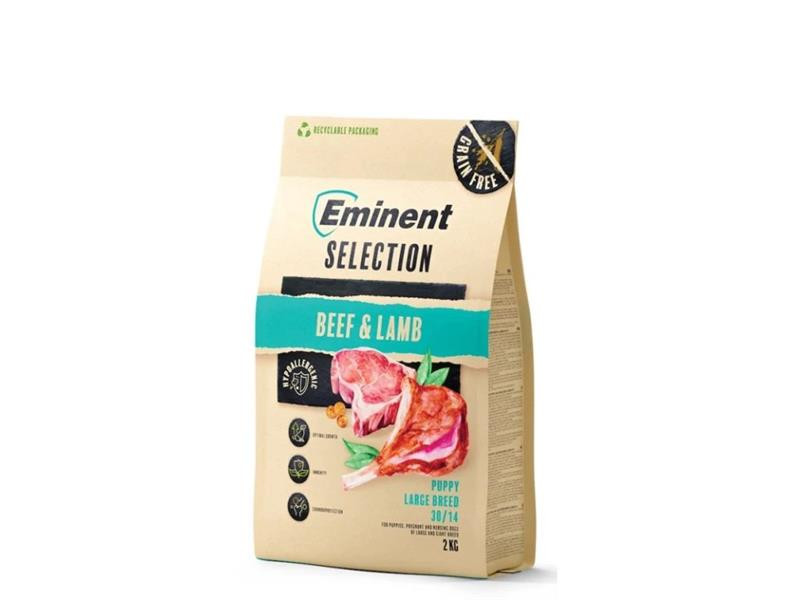 Eminent dog Selection Puppy Large Breed Beef & Lamb 2 kg 