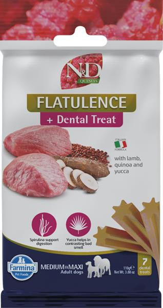 Pamlsok Farmina Quinoa Dog Flatulence medium & maxi 100g