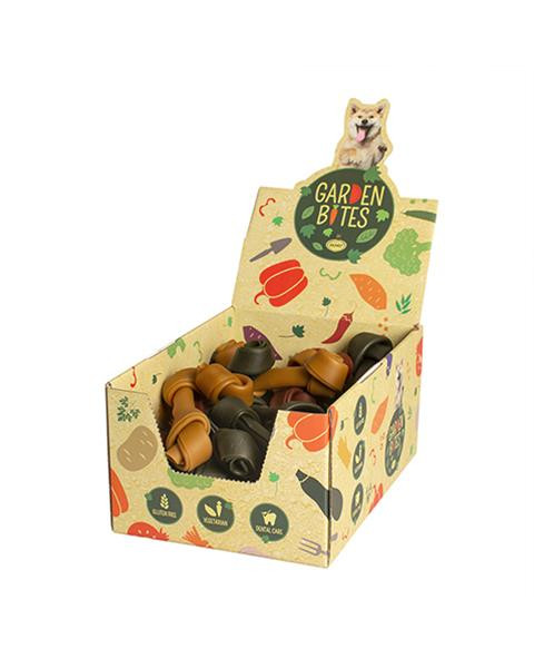 Pamlsok DUVO+ GARDEN BITES VEGAN BONES S 11 cm, bal. 45x42 g
