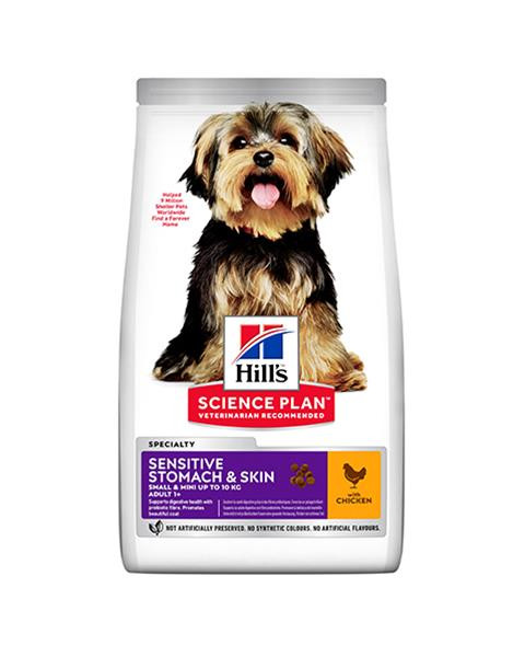 HILLS SP Ca Adult Small & Mini Chicken Sensitive Stomach & Skin 6 kg