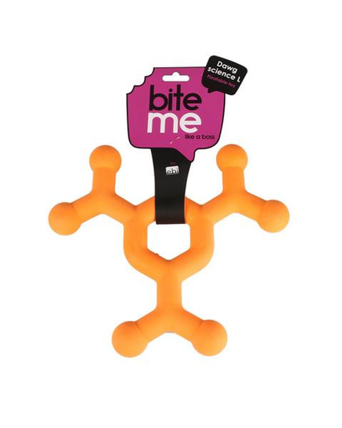 Hračka EBI+Dawg science, plávajúca, aportovacia, oranžová L - 27x24x2,5cm