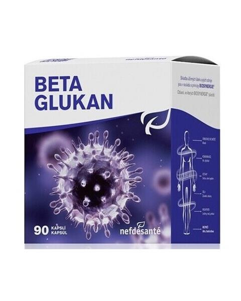 Beta glukan cps. 90 x 100 mg NefDeSante