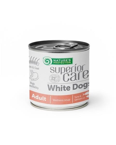 Natures P POLIEVKA Superior care White Dog adult salmon & tuna all breeds soup 6 x 140ml