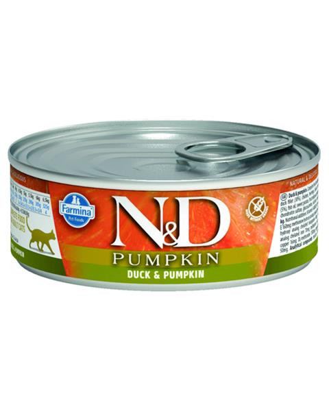 Farmina N&D cat PUMPKIN & duck konzerva 70 g