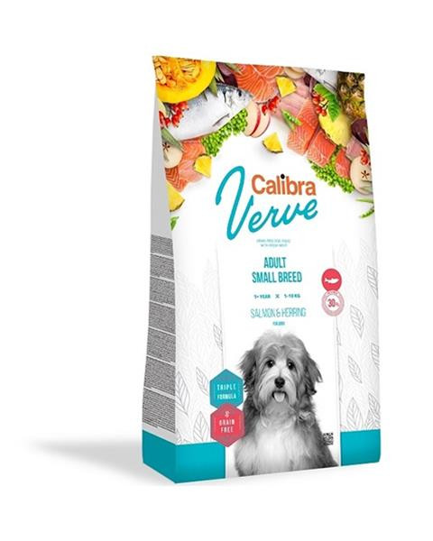 Calibra Dog Verve GF Adult Small Salmon & Herring 1,2 kg