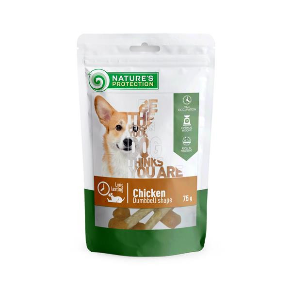 Pamlsok Natures P Snack dog with chicken 75 g