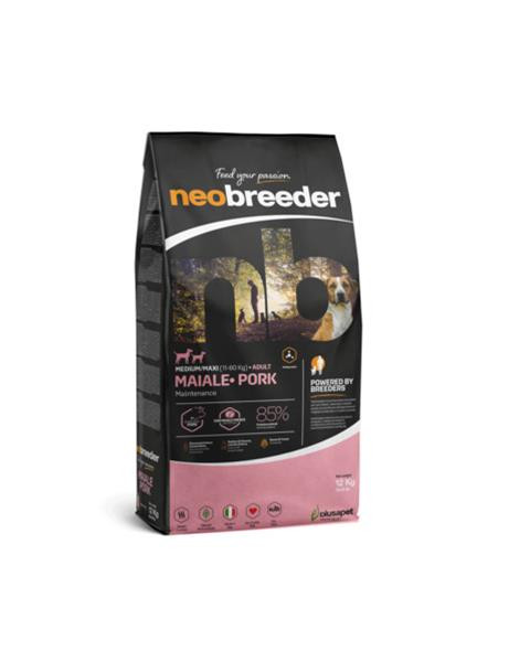 Alleva NEO BREEDER dog adult medium & maxi pork 12 kg