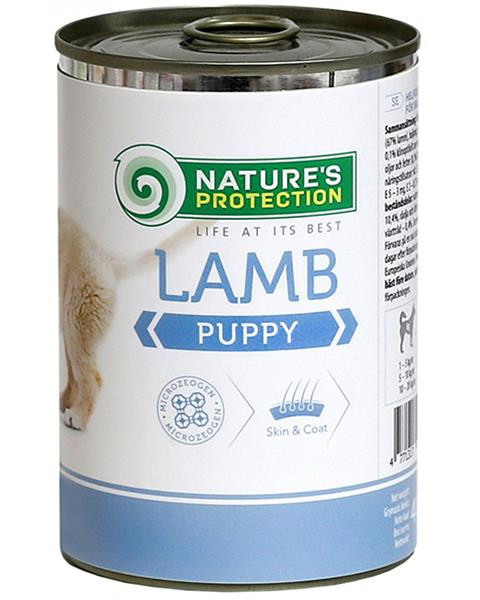 Natures P KONZERVA dog puppy lamb 400 g