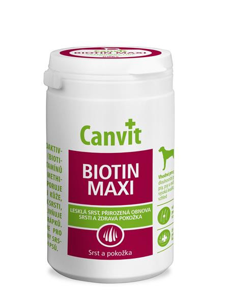 Canvit Biotin Maxi pre psy 76 tbl. 230 g