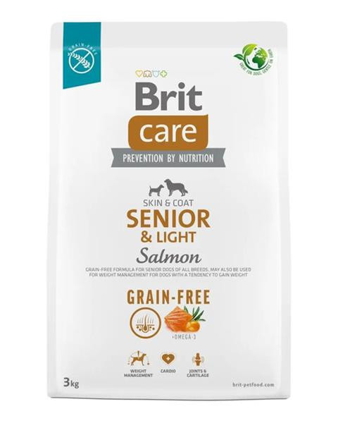 Brit Care dog Grain-free Senior & Light 3 kg