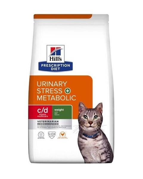HILLS Diet Feline c/d Urinary Stress + Metabolic 3 kg