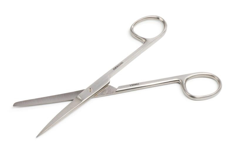 Nožnice chirurgické KRUUSE Grazil rovné T/O 140 mm