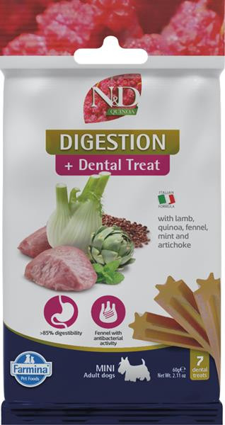 Pamlsok Farmina Quinoa Dog Digestion Adult Mini 60g