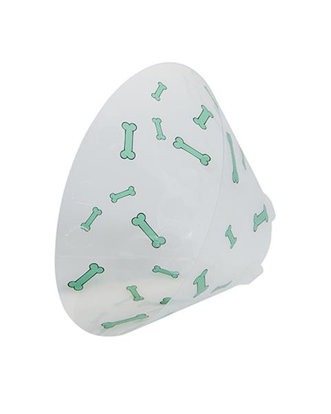 Golier ochranný BUSTER Design Bones 15 cm, zelený, 10 ks