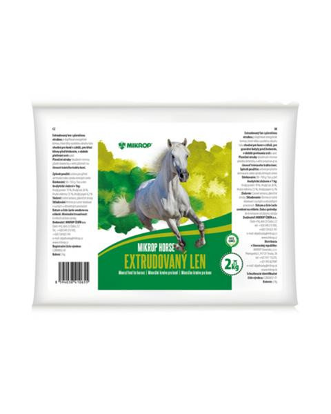 MIKROS Horse Extrudovaný ľan 2 kg