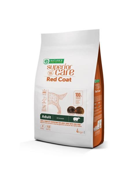 Natures P Superior care red dog GF adult lamb all breeds 4 kg
