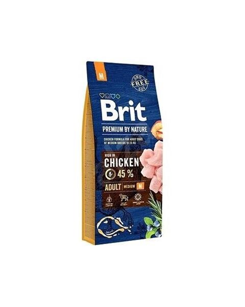 Brit Premium by Nature dog Adult M 15 kg