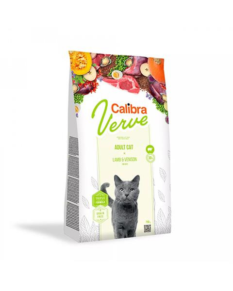 Calibra Cat Verve GF Adult Lamb&Venison 8+, 3,5 kg