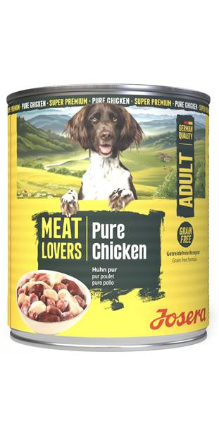 Josera konzerva Dog Meat Lovers Chicken NEW 400 g
