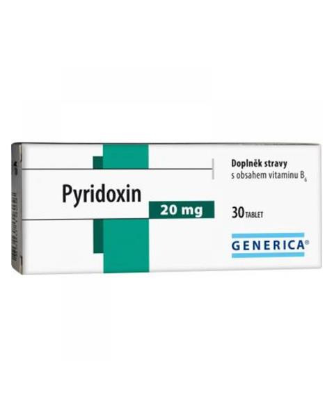 Pyridoxin Generica tbl. 30 x 20 mg