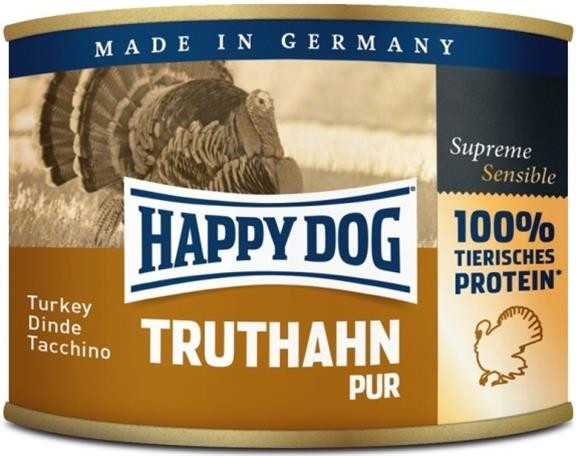 Happy Dog PREMIUM - Fleisch Pur - morčacie mäso konzerva 800 g