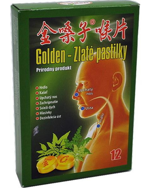 Golden Zlaté pastilky 1 x 12 ks