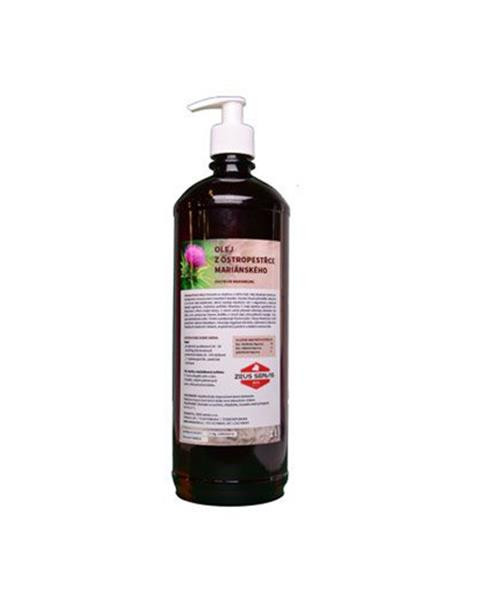 Olej z pestreca mariánskeho ZEUS 1000 ml