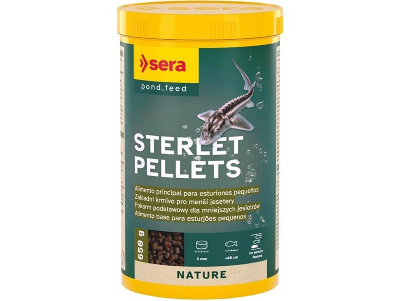 Sera Sturgeon Pellets Nature krmivo pre menšie jesetery 1000 ml