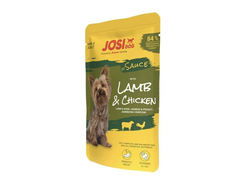 JosiDog pamlsok Dog Lamb&Chicken in Sauce 100 g