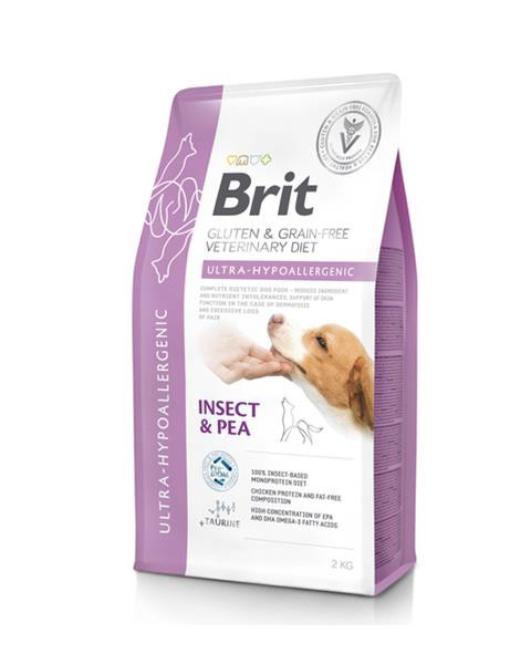 Brit Veterinary Diets GF dog Ultra-hypoallergenic 2 kg