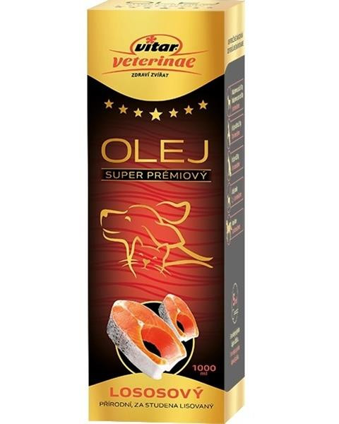 Olej lososový VITAR Veterinae 1000 ml