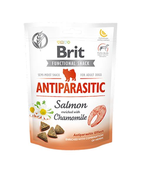 Pamlsok Brit Care Dog Functional Snack Antiparasitic Salmon 150 g