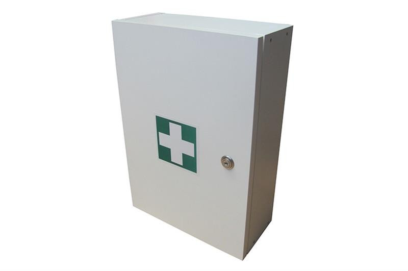 Lekárnička plechová závesná bez náplne 22,5 x 37 x 12 cm