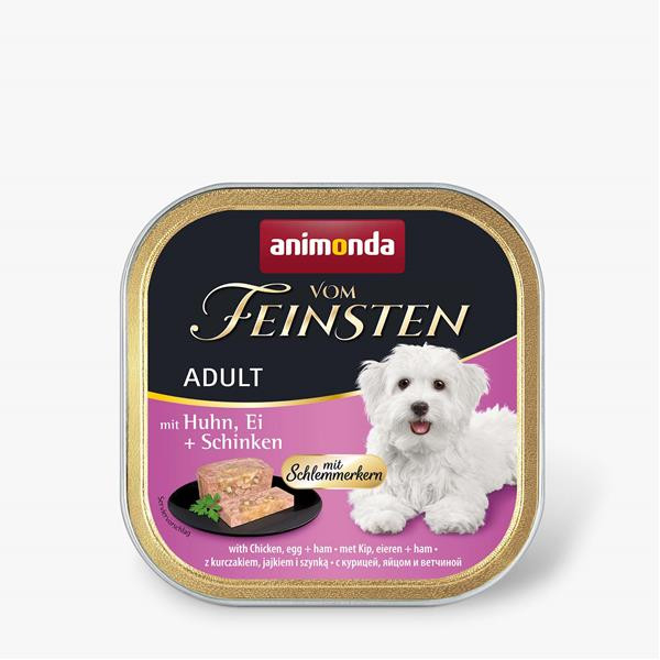 Animonda Vom Feinsten dog ADULT kura, vajce a šunka bal. 11 x 150 g