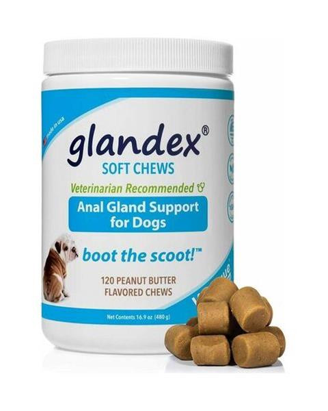 GLANDEX SOFT CHEWS 120, 480 g