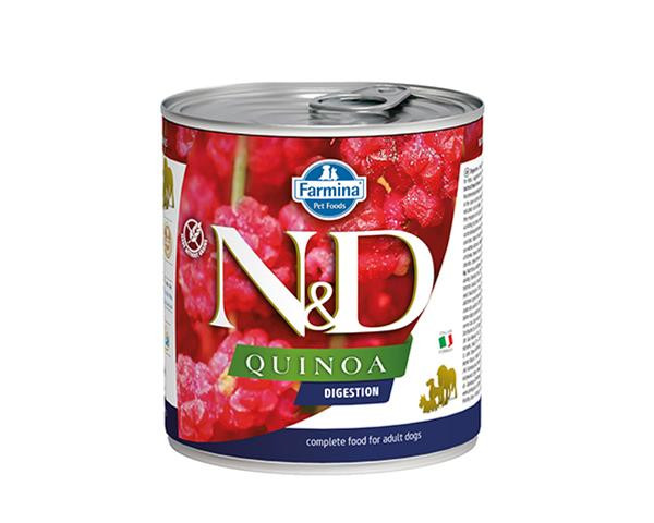 Farmina N&D dog QUINOA digestion konzerva 285 g