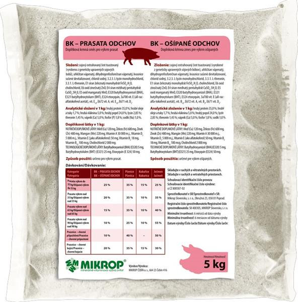 MIKROS Bielkovinový koncentrát Ošípané 25 kg