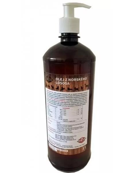 Olej z nórskeho lososa ZEUS 1000 ml