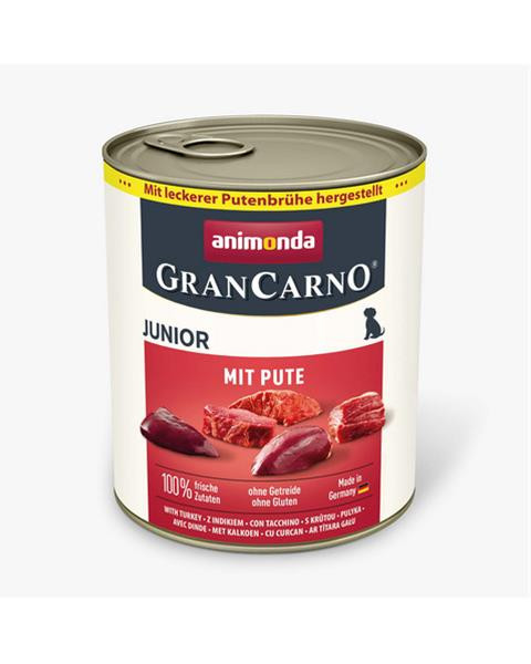 Animonda GRANCARNO® dog junior morčacie srdiečka bal. 6 x 800g konzerva