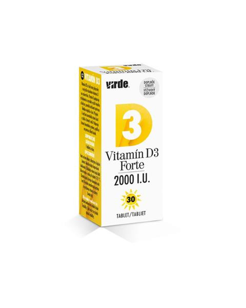 Vitamín D3 Forte tbl. 30 x 2000 I.U. VIRDE