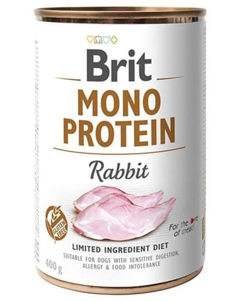 Brit Mono Protein Rabbit 400 g konzerva