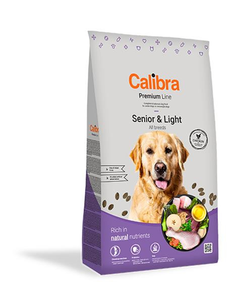 Calibra Premium Line Dog Senior & Light NEW 3 kg